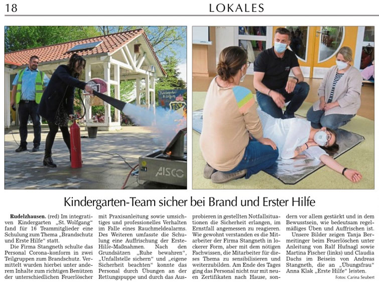 Kindergarten-Team in Rudelzhausen